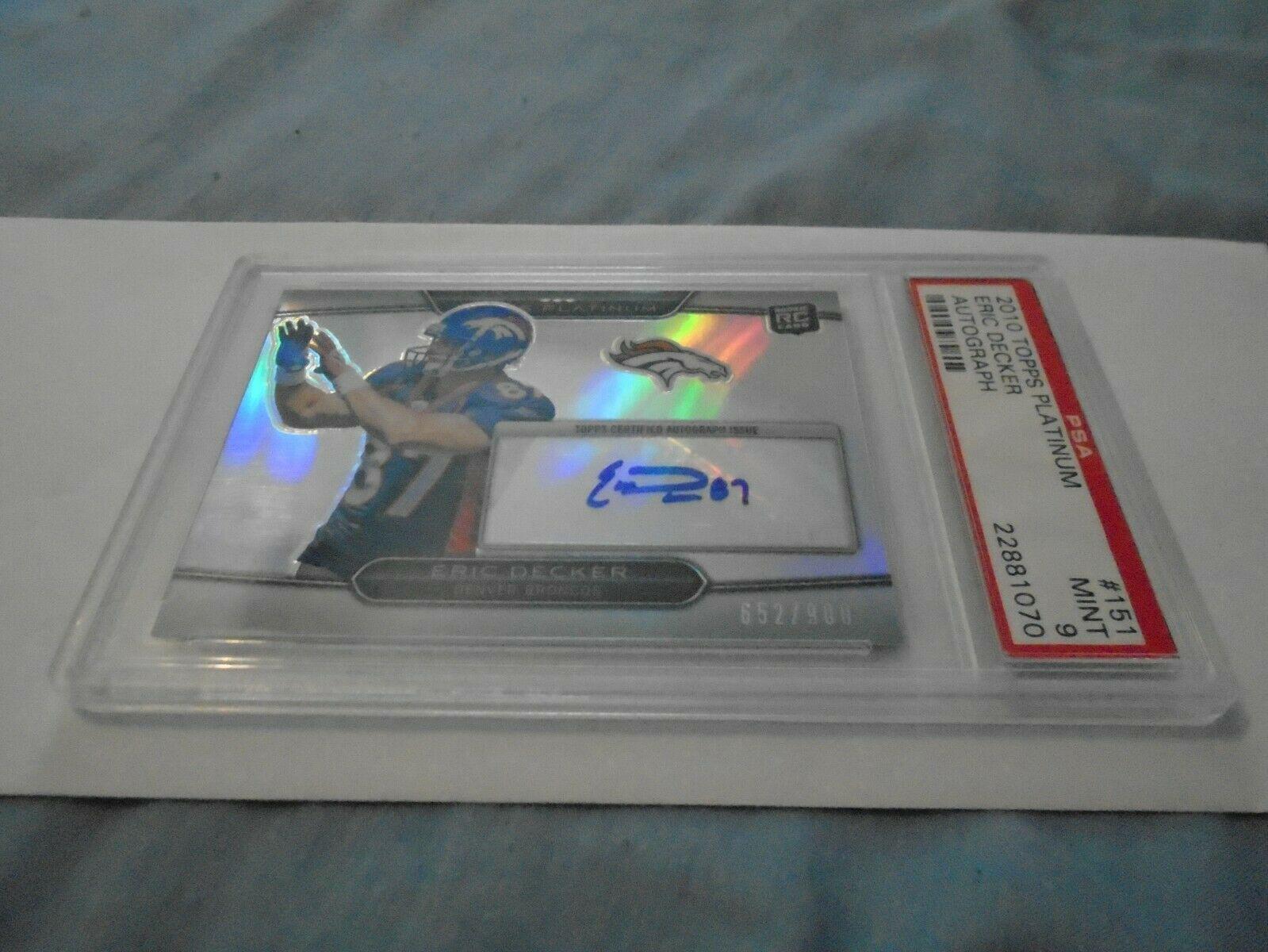 Eric Decker [Autograph] #151