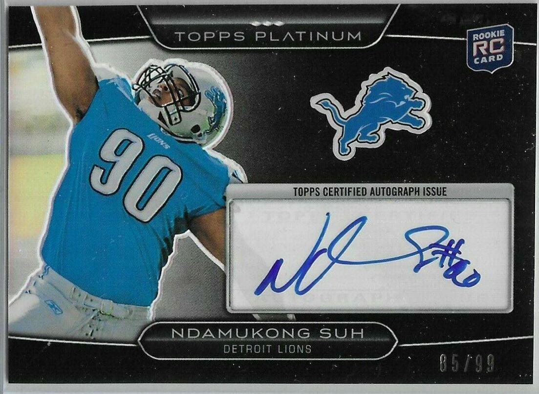 Ndamukong Suh [Black Refractor Autograph] #107