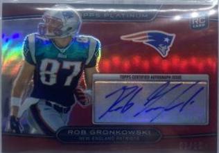 Rob Gronkowski [Autograph Red Refractor] #122