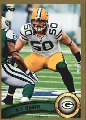A.J. Hawk [Gold] #203