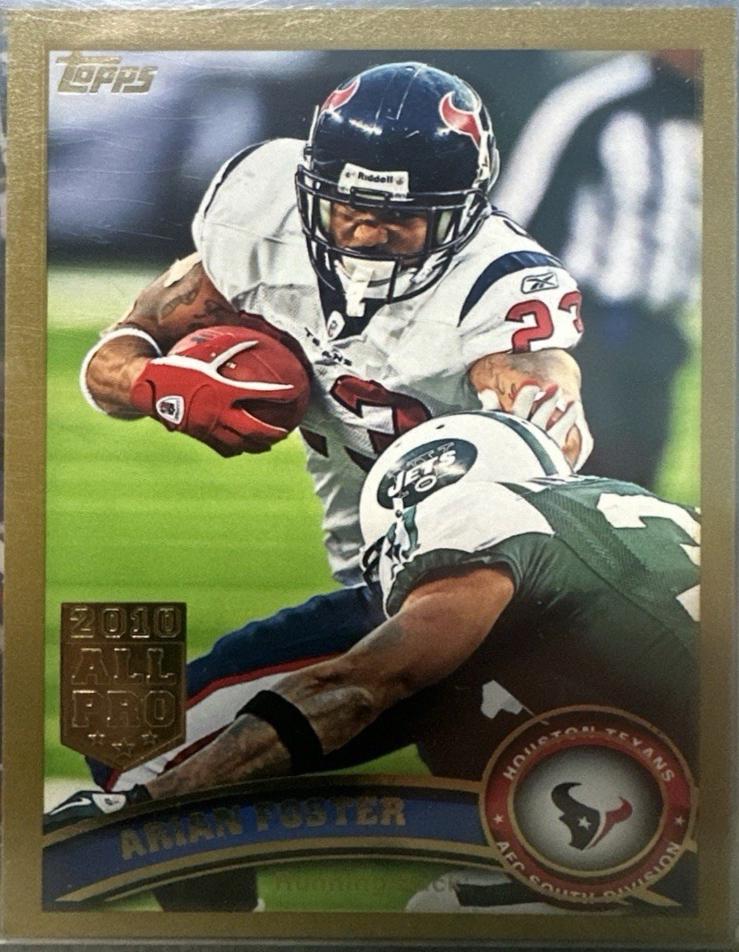 Arian Foster [White Jersey Gold] #330
