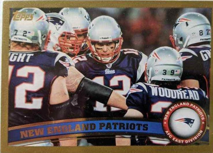New England Patriots [Gold] #346