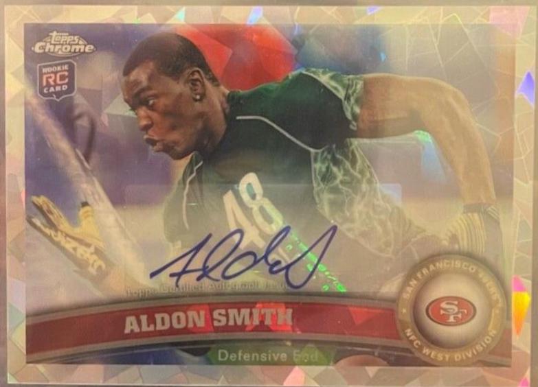 Aldon Smith [Crystal Atomic Refractor Autograph] #37