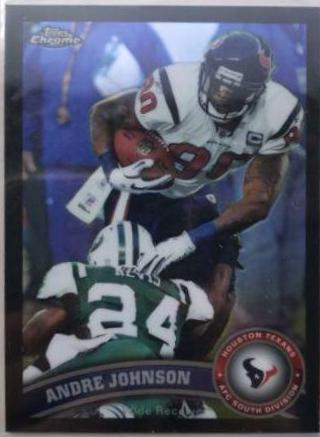 Andre Johnson [Sepia Refractor] #60