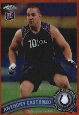 Anthony Castonzo [Orange Refractor] #213