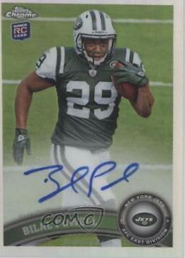 Bilal Powell [Black Refractor Autograph] #128