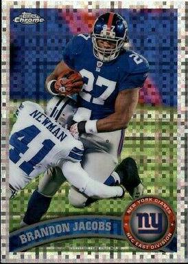 Brandon Jacobs [Xfractor] #186