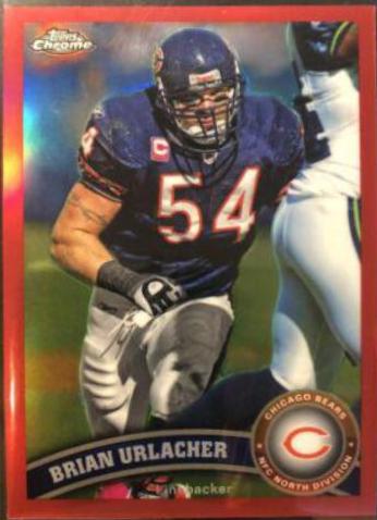 Brian Urlacher [Red Refractor] #79