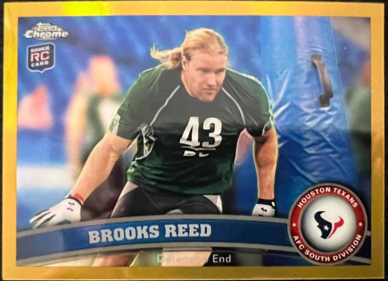 Brooks Reed [Gold Refractor] #102