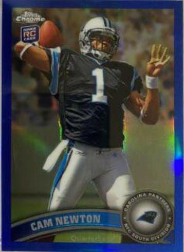 Cam Newton [Blue Refractor] #1