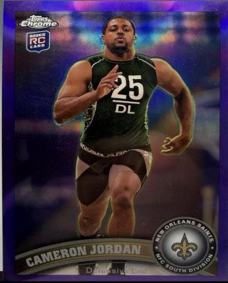 Cameron Jordan [Purple Refractor] #39