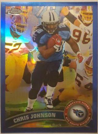 Chris Johnson [Blue Refractor] #30