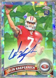 Colin Kaepernick [Passing Crystal Atomic Refractor Auto.] #25