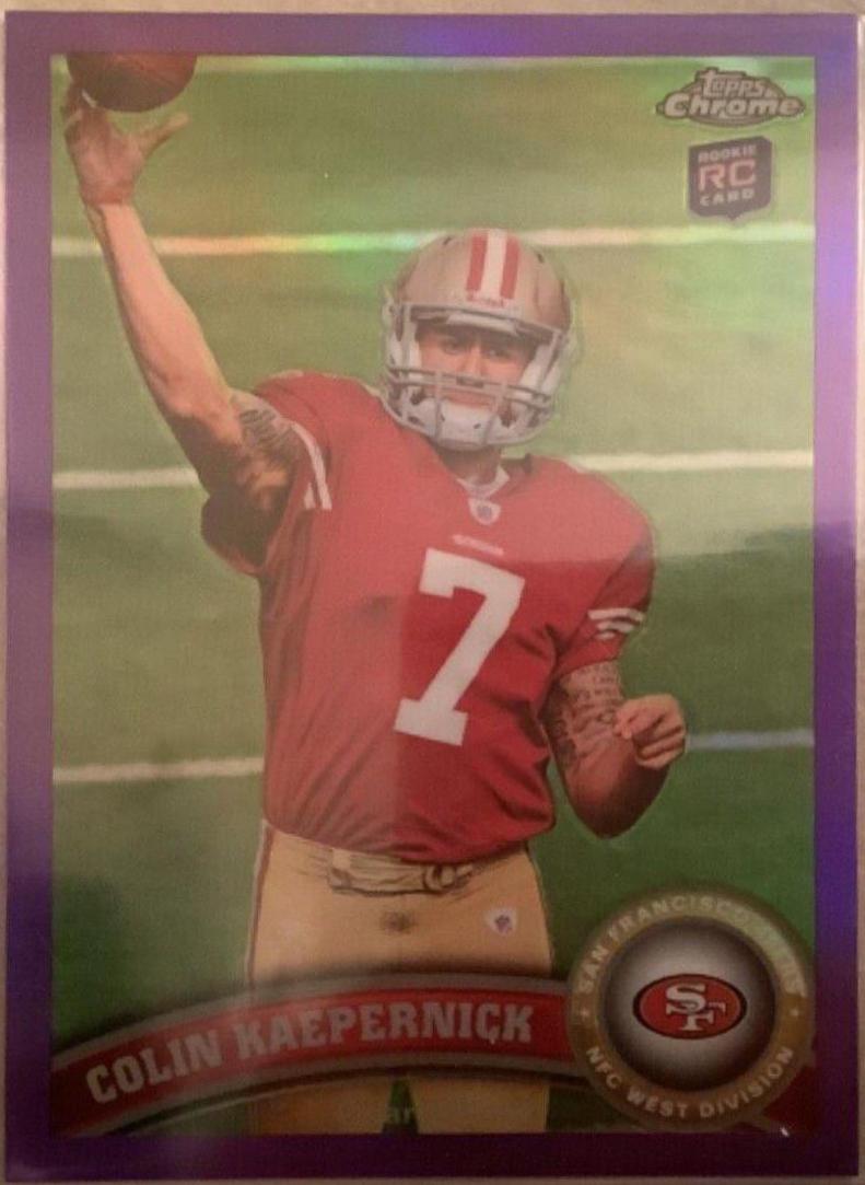 Colin Kaepernick [Passing Purple Refractor] #25