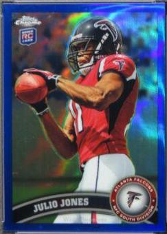 Julio Jones [Ball Chest High Blue Refractor] #131