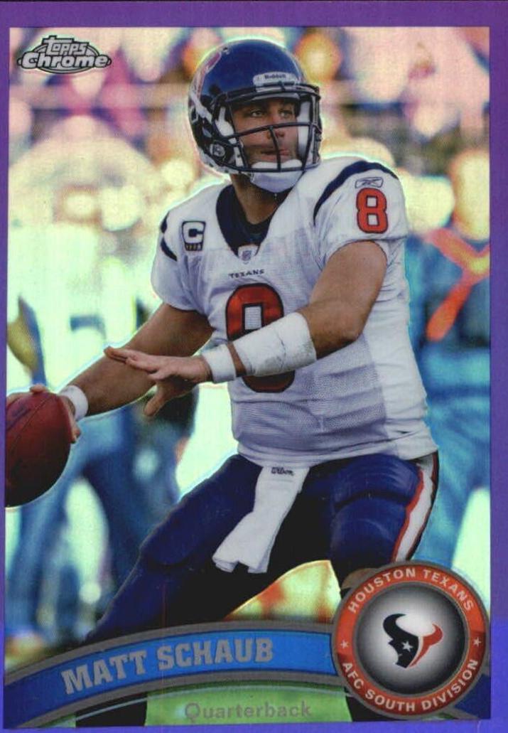 Matt Schaub [Orange Refractor] #21