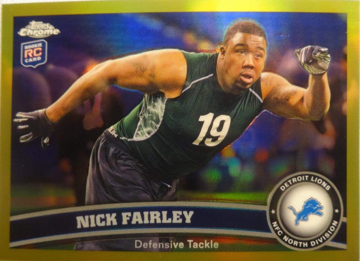 Nick Fairley [Gold Refractor] #217
