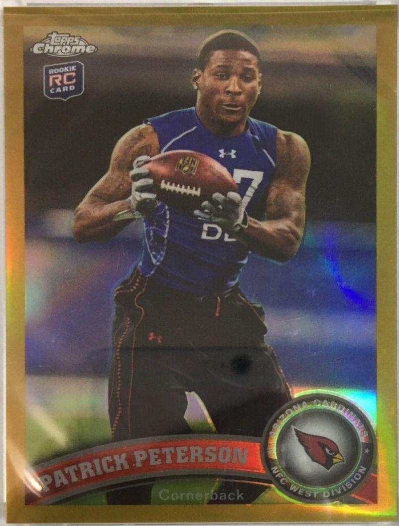 Patrick Peterson [Gold Refractor] #211