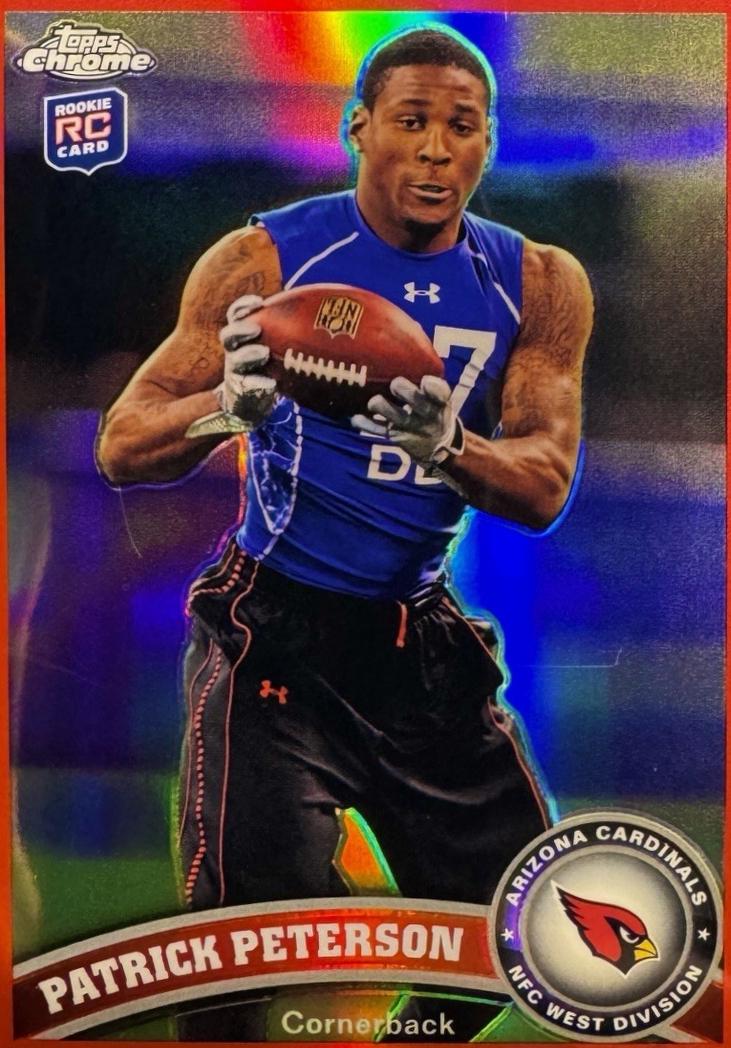 Patrick Peterson [Red Refractor] #211