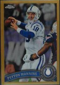 Peyton Manning [Gold Refractor] #110