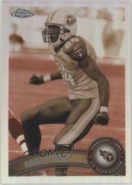 Randy Moss [Sepia Refractor] #101