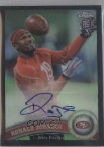Ronald Johnson [Crystal Atomic Refractor Autograph] #204
