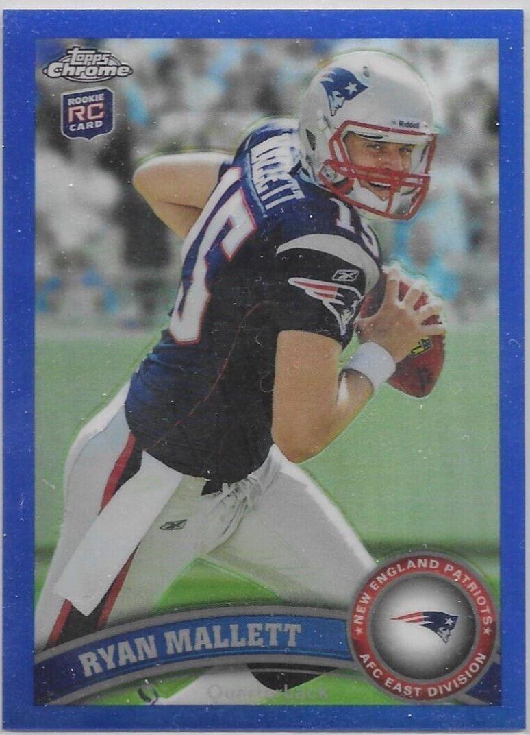 Ryan Mallett [Rolling Out Blue Refractor] #122