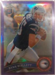 Ryan Mallett [Rolling Out Purple Refractor] #122