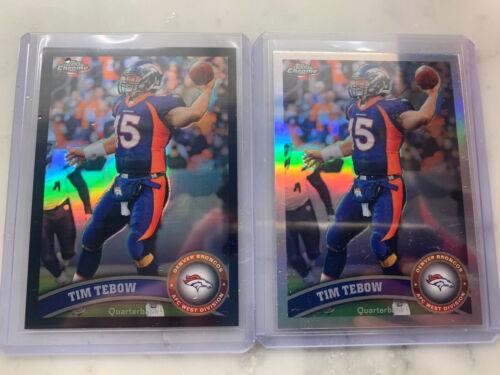 Tim Tebow [Black Refractor] #148