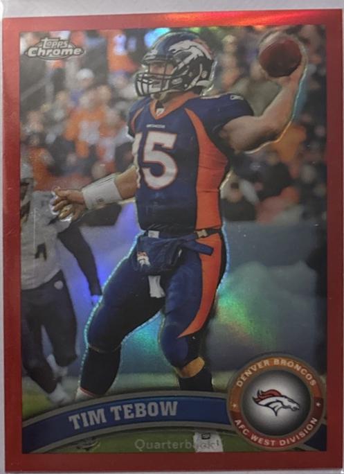 Tim Tebow [Red Refractor] #148