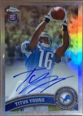 Titus Young [Autograph Refractor] #137