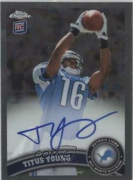 Titus Young [Autograph] #137