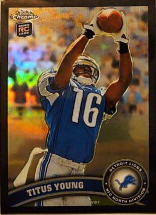 Titus Young [Black Refractor] #137