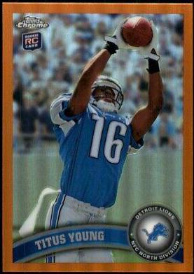 Titus Young [Orange Refractor] #137