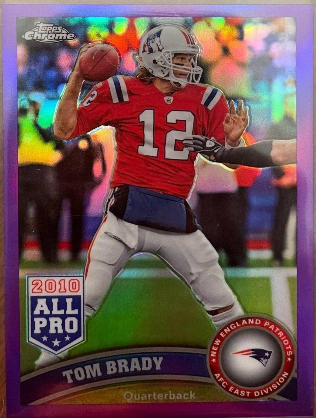 Tom Brady [Purple Refractor] #20