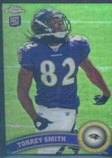 Torrey Smith [Black Refractor] #97