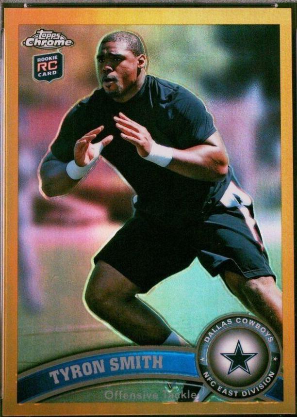 Tyron Smith [Gold Refractor] #38