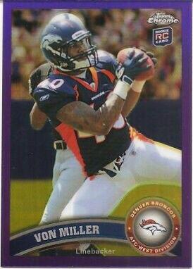 Von Miller [Ball in Hands Purple Refractor] #212