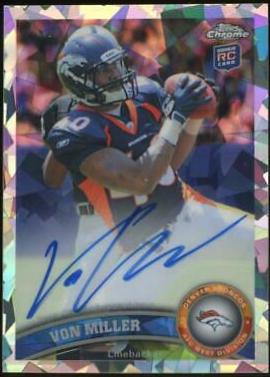 Von Miller [Crystal Atomic Refractor Autograph] #212