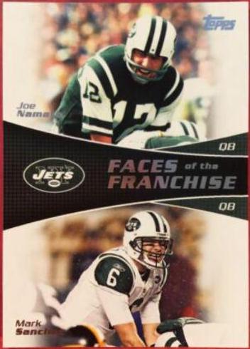 Joe Namath, Mark Sanchez #FF-NS