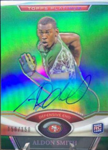 Aldon Smith [Autograph Gold Refractor] #66