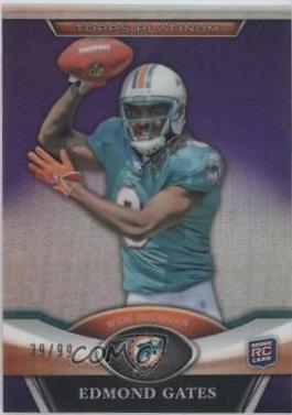 Edmond Gates [Rookie Patch Autograph] #62
