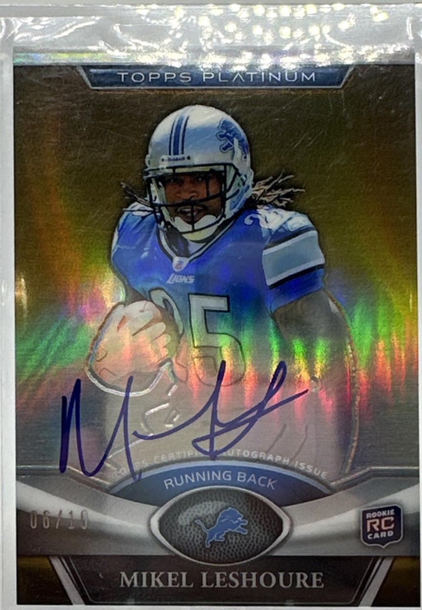 Mikel Leshoure [Rookie Patch Autograph] #94