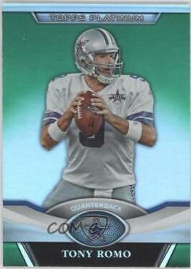 Tony Romo [Green Refractor] #56
