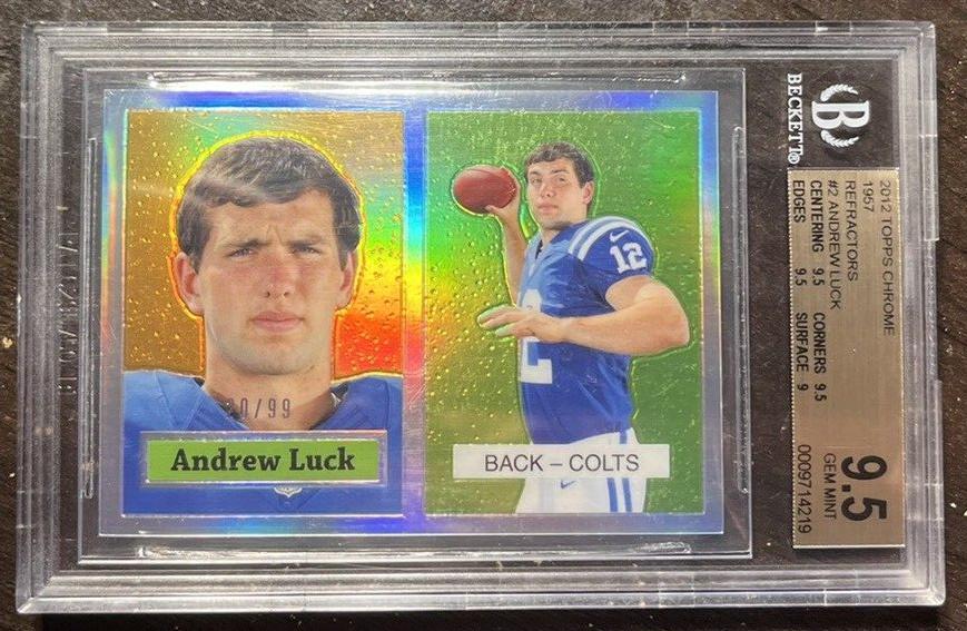 Andrew Luck [Refractor] #2
