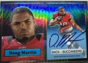 Doug Martin [Autograph Refractor] #25
