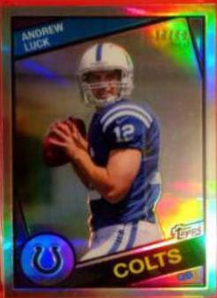 Andrew Luck [Refractor] #1