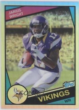 Jarius Wright [Gold Refractor] #35