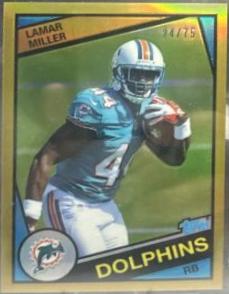 Lamar Miller [Gold Refractor] #6