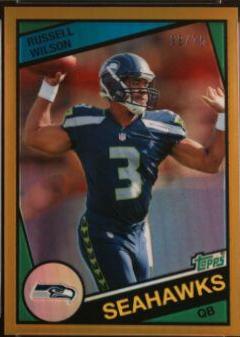 Russell Wilson [Gold Refractor] #14